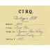 Cirq Bootleggers Hill Pinot Noir 2013 Front Label