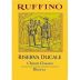 Ruffino Ducale Chianti Classico Riserva (375ML half-bottle) 2012 Front Label