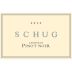 Schug Carneros Pinot Noir 2016 Front Label