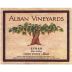 Alban Reva Estate Syrah 2013 Front Label