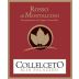 Palazzesi Elia Az. Agr. Collelceto Rosso di Montalcino 2012 Front Label