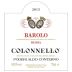 Aldo Conterno Colonnello Barolo 2013 Front Label