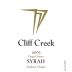 Cliff Creek winery Cellars Syrah 2005 Front Label
