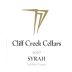 Cliff Creek winery Cellars Syrah 2007 Front Label