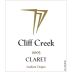 Cliff Creek winery Cellars Claret 2005 Front Label