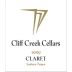 Cliff Creek winery Cellars Claret 2009 Front Label