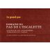 Pas De L'Escalette Terrasses du Larzac Le Grand Pas 2012 Front Label