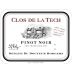 Clos de la Tech Domaine du Docteur Rodgers Pinot Noir 2008 Front Label