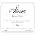 Storm Vrede Pinot Noir 2014 Front Label