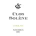 Clos Solene L Or Blanc 2011 Front Label
