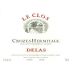 Delas Crozes-Hermitage Le Clos 2015 Front Label