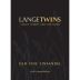 LangeTwins Estate Old Vine Zinfandel 2015 Front Label