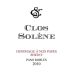 Clos Solene Hommage a nos Pairs Reserve 2010 Front Label