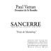 Paul Vattan Sancerre Pente de Maimbray 2014 Front Label