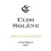 Clos Solene Essence de Roussanne 2011 Front Label