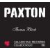Paxton Vineyards Thomas Block Chardonnay 2010 Front Label