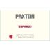 Paxton Vineyards Tempranillo 2013 Front Label