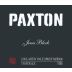 Paxton Vineyards Jones Block Shiraz 2012 Front Label