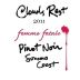 Clouds Rest Vineyards Femme Fatale Pinot Noir 2011 Front Label