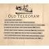 Bonny Doon Old Telegram Mourvedre 2014 Front Label