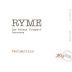 Ryme His Vermentino 2015 Front Label