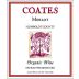 Coates Vineyards Organic Merlot 2010 Front Label