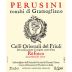 Perusini Colli Orientali del Friuli Ronchi di Gramogliano Refosco dal Penduncolo Rosso 2010 Front Label