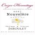 Philippe & Vincent Jaboulet Crozes-Hermitage Nouvelere 2007 Front Label