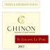 Pierre and Bertrand Couly Chinon St Louans Le Parc 2013 Front Label