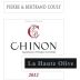 Pierre and Bertrand Couly Chinon La Haute Olive 2012 Front Label