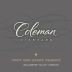 Coleman Vineyard Pinot Noir Estate Reserve 2012 Front Label