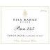 Pisa Range Estate Run 245 Pinot Noir 2014 Front Label