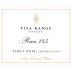 Pisa Range Estate Run 245 Pinot Noir 2013 Front Label