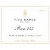 Pisa Range Estate Run 245 Pinot Noir 2011 Front Label