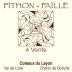 Pithon-Paille Coteaux du Layon 4 Vents 2013 Front Label