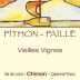 Pithon-Paille Chinon Vieilles Vignes 2009 Front Label