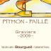 Pithon-Paille Bourgueil Les Graviers 2009 Front Label