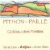 Pithon-Paille Anjou Coteau des Treilles Blanc 2012 Front Label