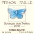 Pithon-Paille Coteaux du Layon Belargus des Treilles 2010 Front Label