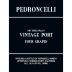 Pedroncelli Four Grapes Vintage Port (500ML) 2012 Front Label