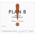 Plan B Wines TV Tempranillo 2013 Front Label
