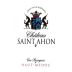 Chateau Saint-Ahon 2014 Front Label