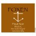 Foxen Bien Nacido Block 8 Pinot Noir 2014 Front Label
