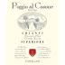 Poggio al Casone Chianti Superiore 2014 Front Label