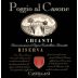 Poggio al Casone Chianti Riserva 2005 Front Label