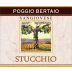 Poggio Bertaio Stucchio Sangiovese 2010 Front Label