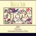 Villa La Selva Felciaia 2001 Front Label