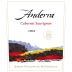 Anderra Cabernet Sauvignon 2014 Front Label