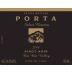 Porta Winery Select Reserva Pinot Noir 2008 Front Label