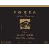 Porta Winery Select Reserva Pinot Noir 2009 Front Label